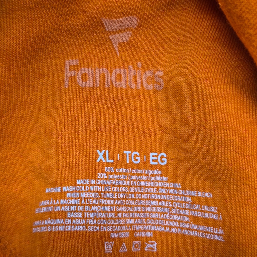 Fanatics Denver Broncos Derek Wolfe 95 NFL Pro Line Hoodie Mens XL Orange NWT - Picture 2 of 10